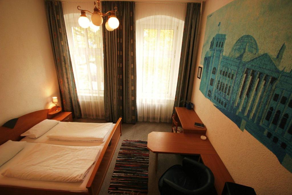 Hotel - Pension Am Schloss Bellevue Berlin Værelse billede